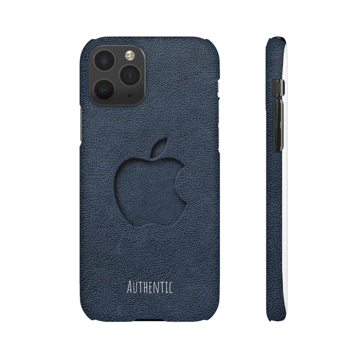 Snap Cases Authentic blue Apple