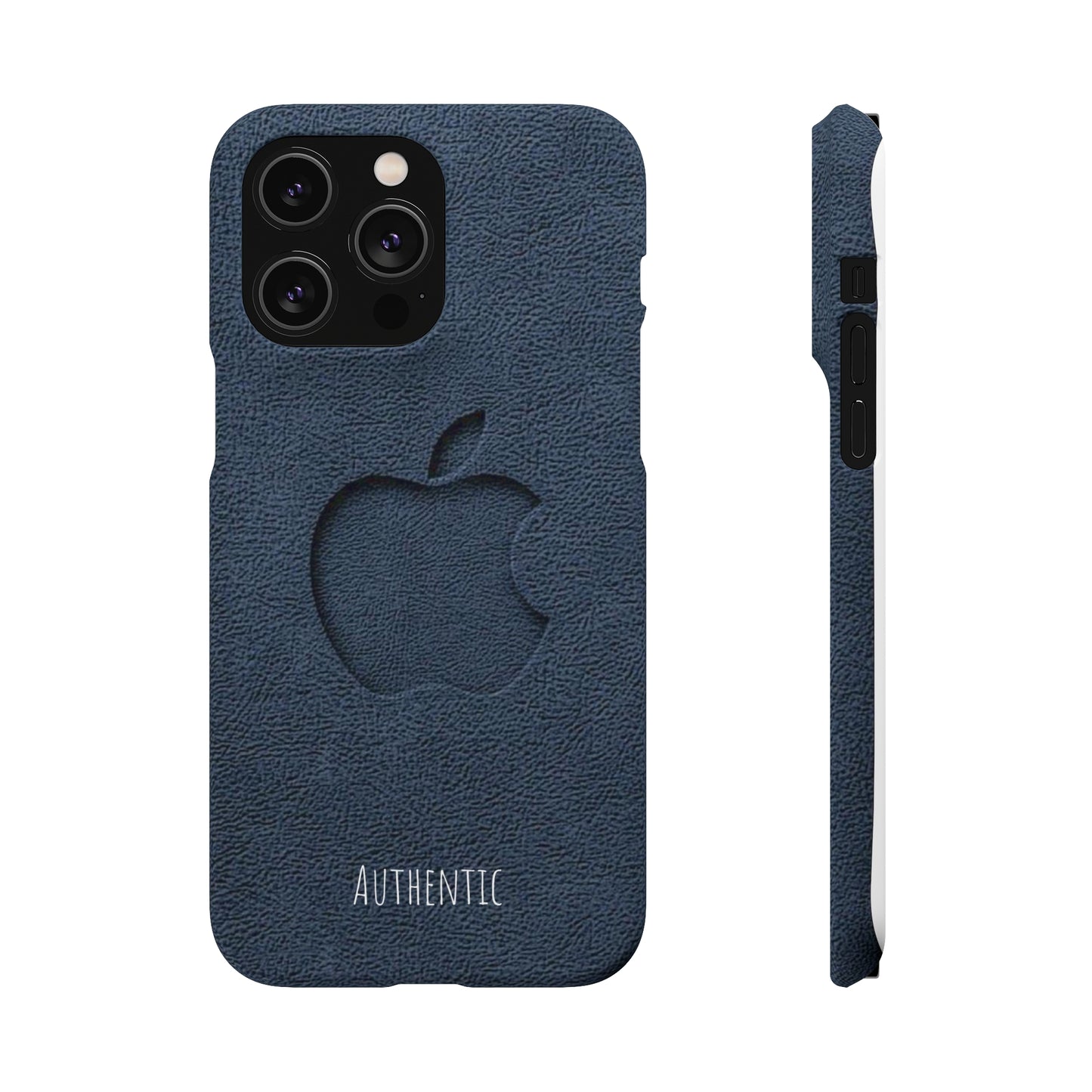 Snap Cases Authentic blue Apple